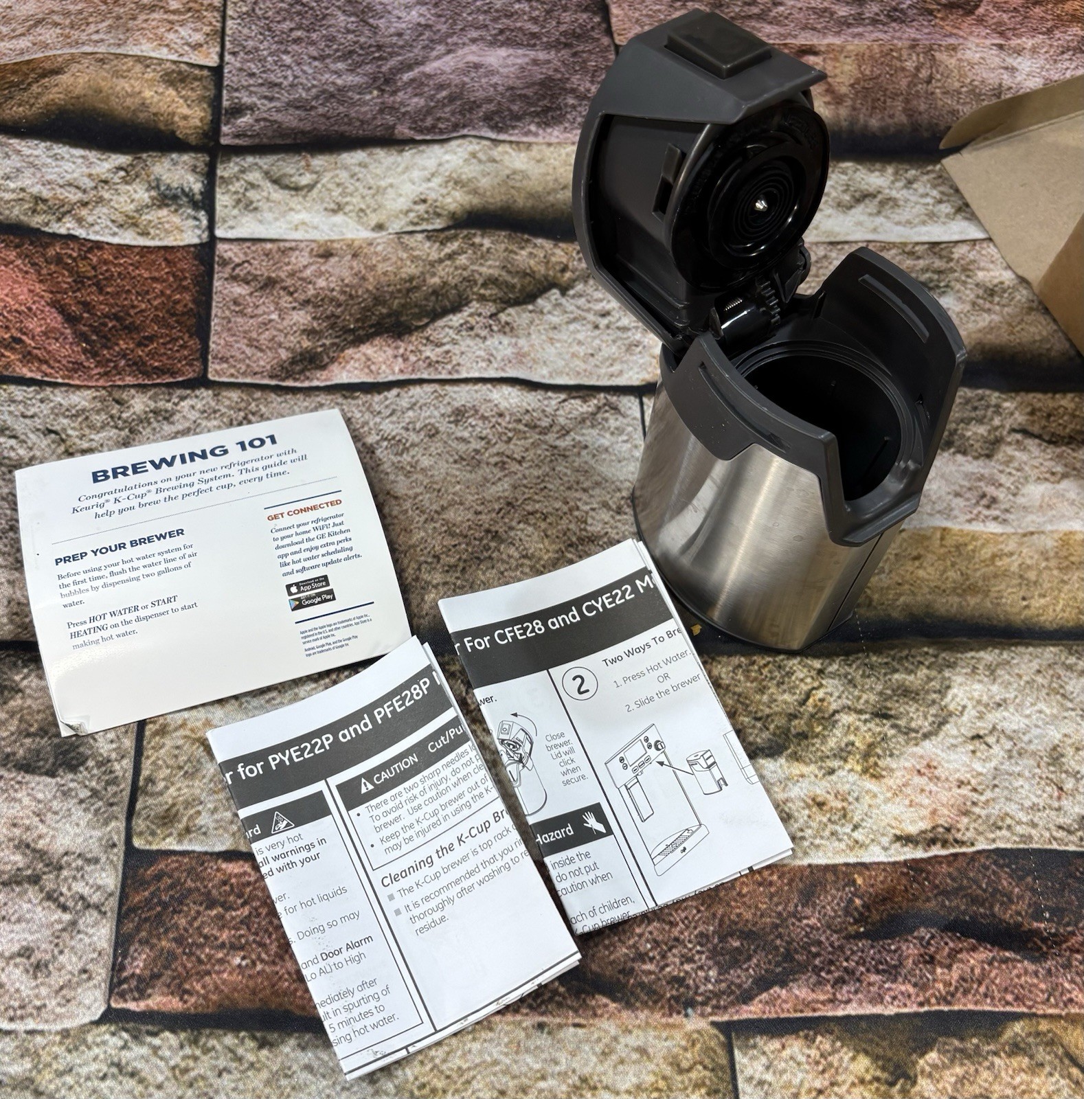 GE Single Serve Brew Module for Keurig For GE Cafe Refrigerator | WR02X30247