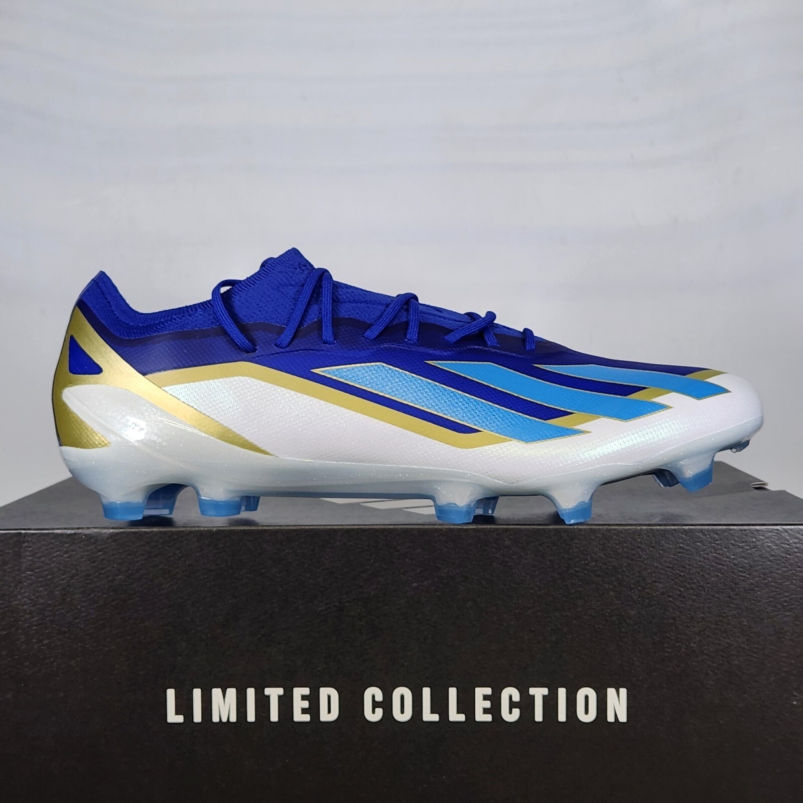 Adidas Soccer Cleats Men Size 11.5 Blue X Crazyfast Elite FG Messi Limited