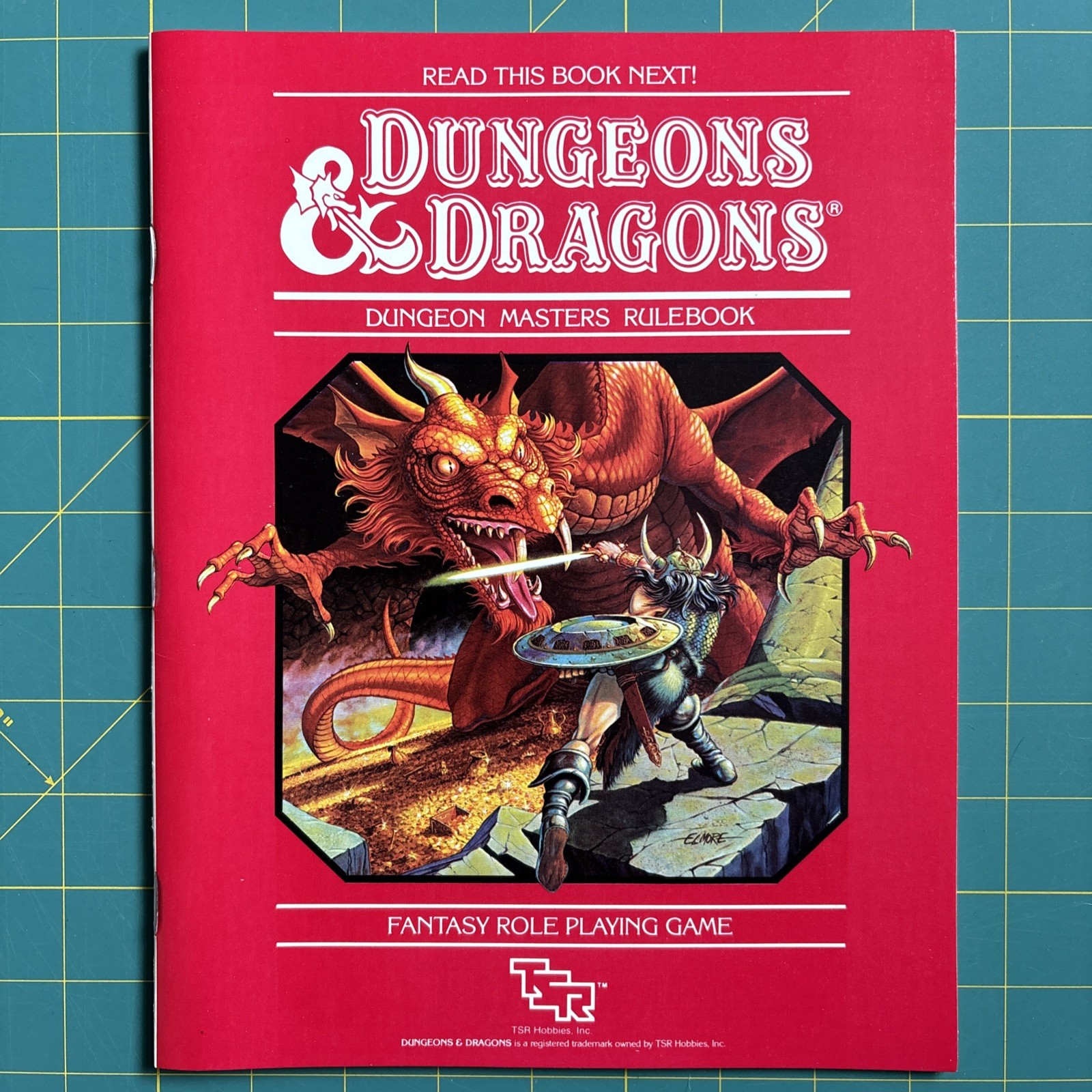 Dungeons and Dragons Dungeon Masters Rulebook First Printing May 1983 Excellent