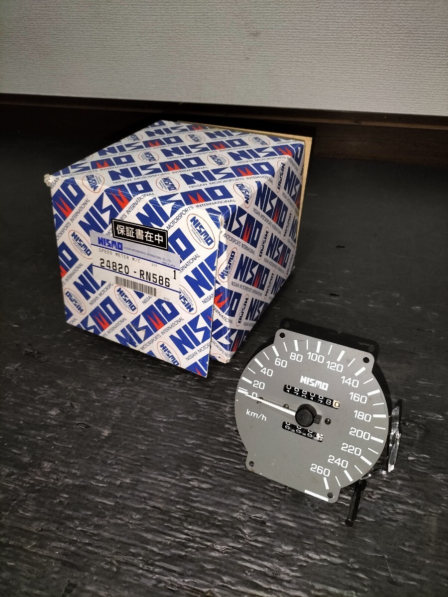 JDM NISSAN Skyline R32 NISMO 260km Full Scale Speedometer GT-R BNR32 RB26DETT