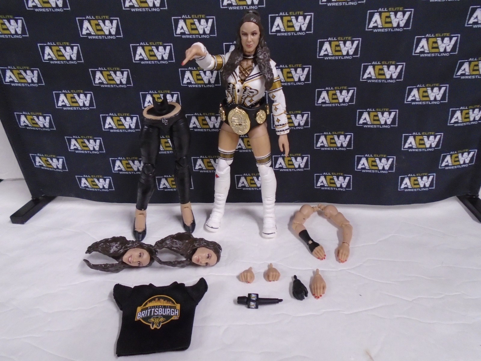 AEW Dr Britt Baker Supreme Unrivaled series 1 Figure DMD