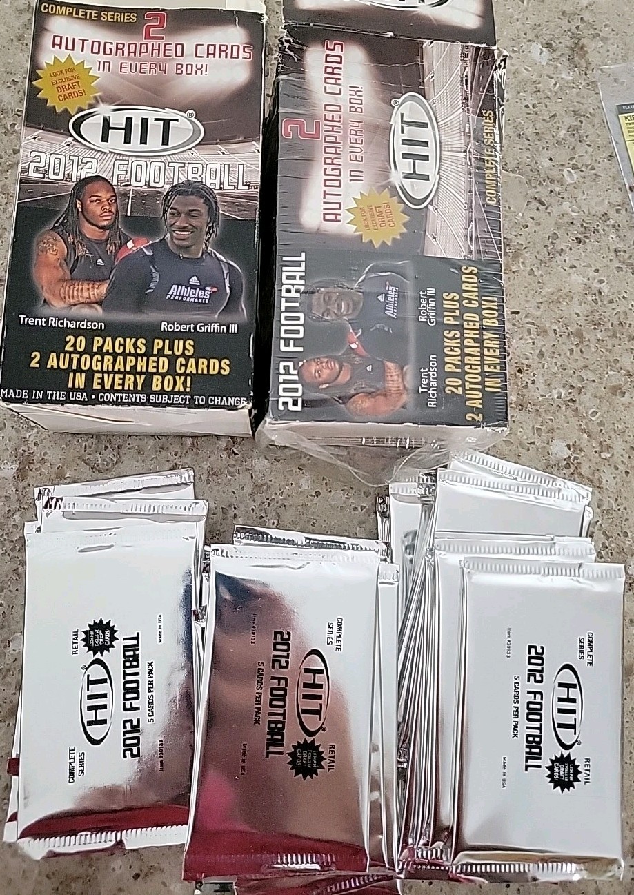 (37) 2012 Sage Hit Football Series (5) Card Blaster hi/low Packs Random Autos (37) 2012 Sage Hit Football Series (5) Card Blaster hi/low Packs Random Autos