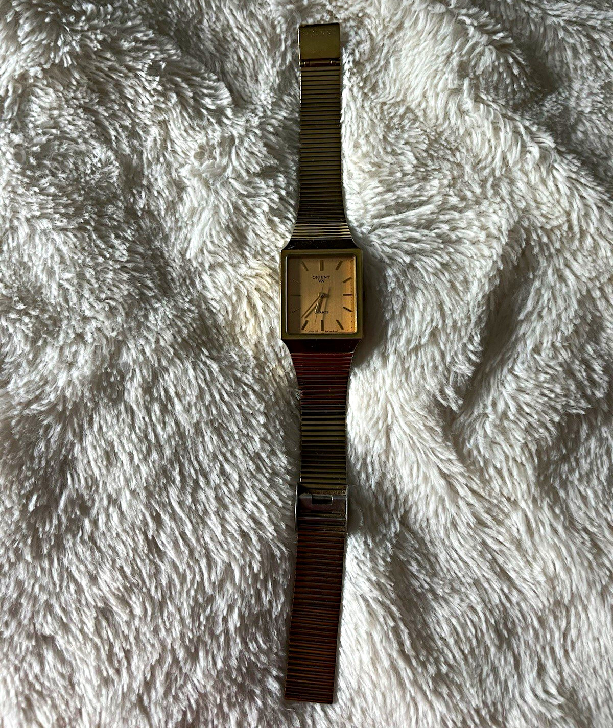 Vintage Orient VX quartz rectangular dress watch Vintage Orient VX quartz rectangular dress watch