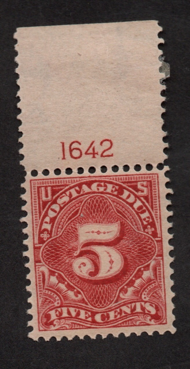 US Scott #41 5 ct Post. due. VF Mint Hinged w/Plate # 20% to Charity US Scott #41 5 ct Post. due. VF Mint Hinged w/Plate # 20% to Charity
