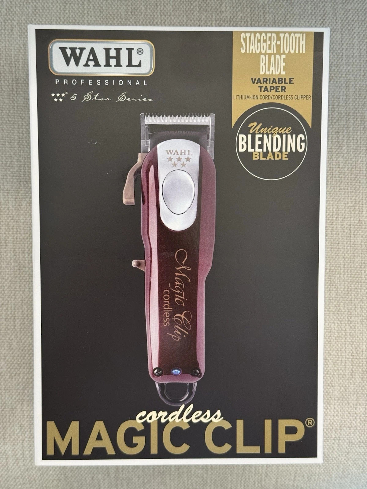 Wahl Professional 8148 5-Star Series Cordless Magic Clip Cord / Clipper NEW Wahl Professional 8148 5-Star Series Cordless Magic Clip Cord / Clipper NEW