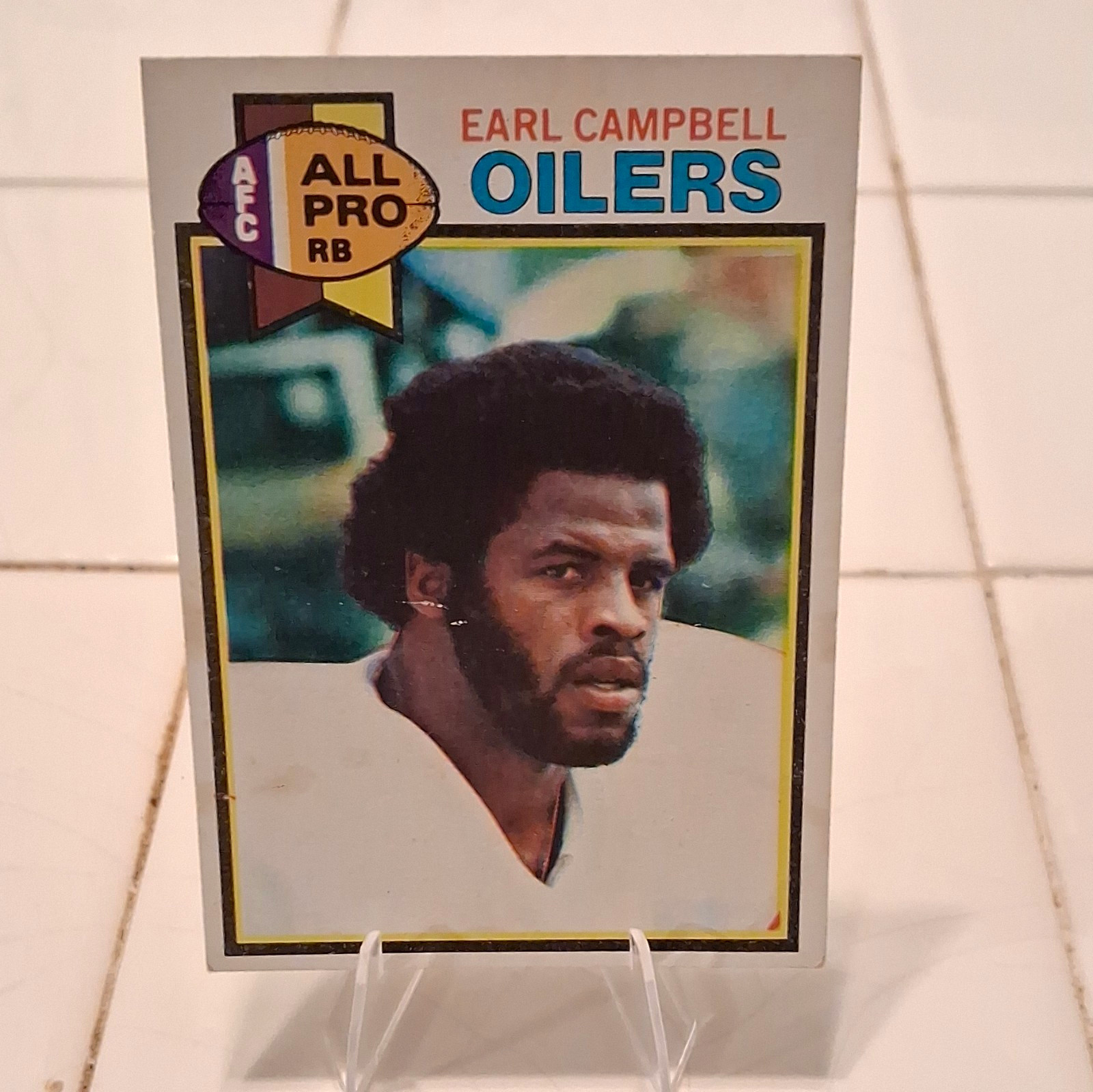 1979 Topps Earl Campbell RC #390 Houston Oilers 1979 Topps Earl Campbell RC #390 Houston Oilers