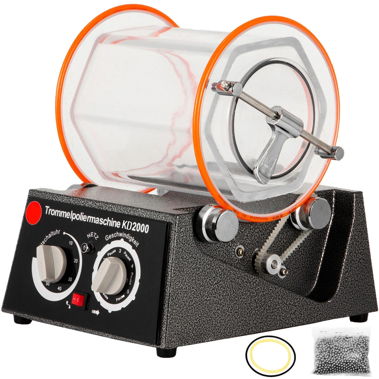 VEVOR 5Kg Rotary Tumbler Surface Polisher Jewelry Rock Polishing Finishing Tool