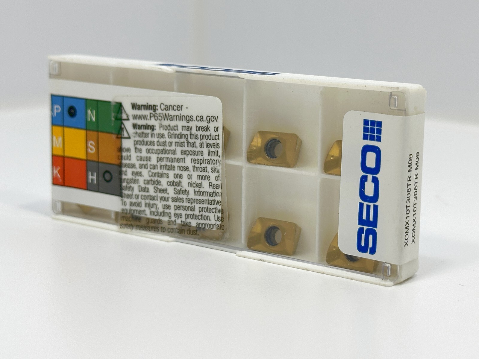 SECO XOMX10T308TR-M09 New Carbide Inserts 70136 Grade MP3000 10pcs