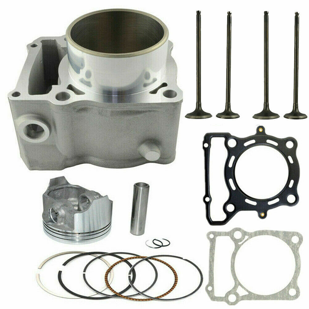 78mm Cylinder Piston Top End Gasket Valve Kit For Kawasaki KLX300R KLX250 R/S/SF