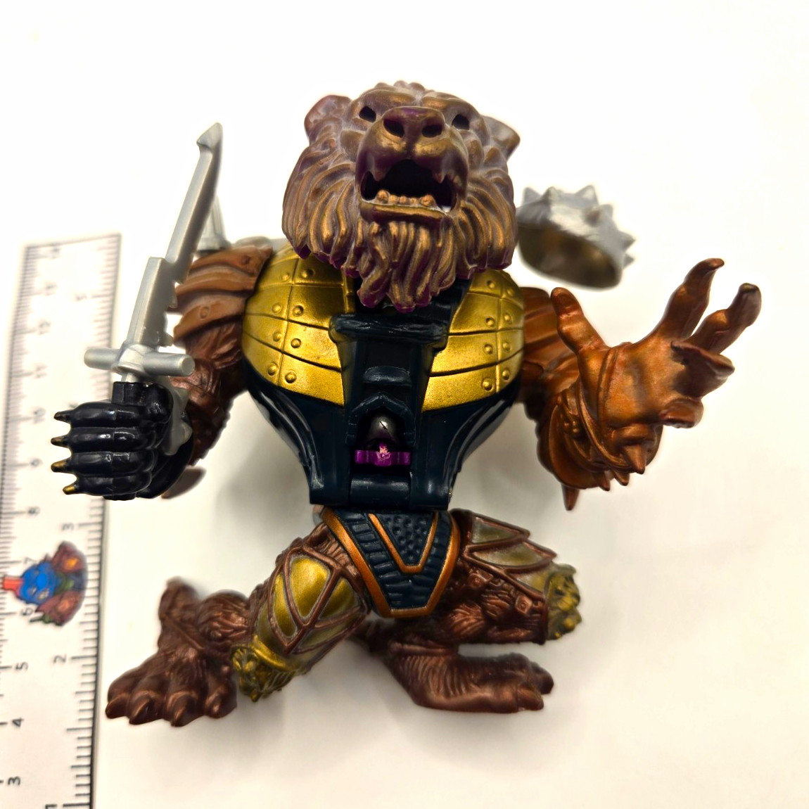 Bluebird 1994 Mighty Max Battle Conqueror Lion complete Bluebird 1994 Mighty Max Battle Conqueror Lion complete