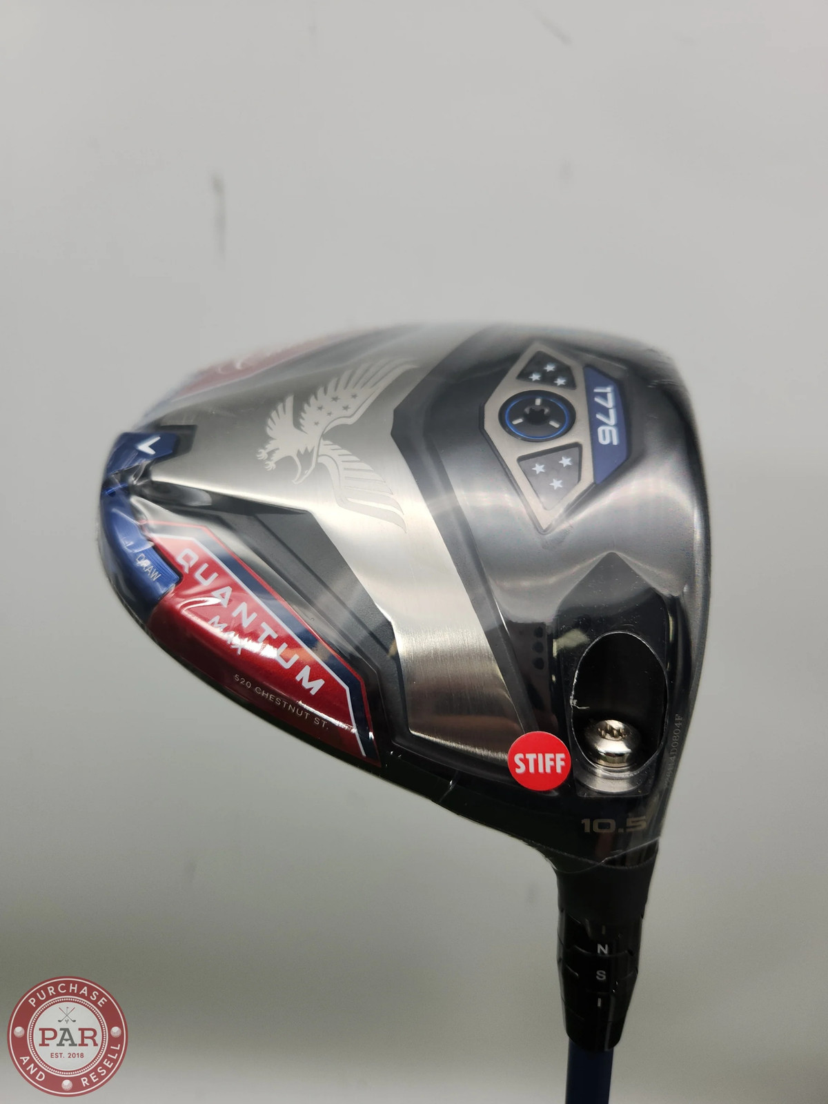 NEW 2026 CALLAWAY QUANTUM MAX USA 250 DRIVER 10.5* STIFF PROJECTX DENALI 1776 6.