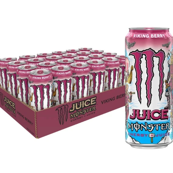 MONSTER JUICE VIKING BERRY 16FL OZ CAN 24CT CASE