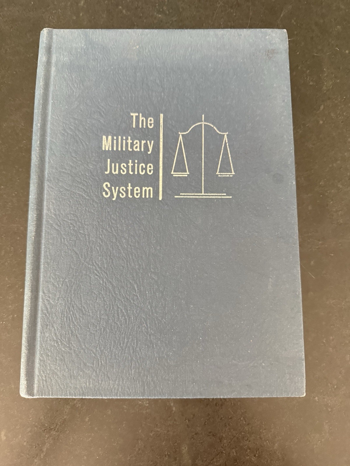 1962 The Military Justice System Air University AFROTC Hardcover RARE Vintage