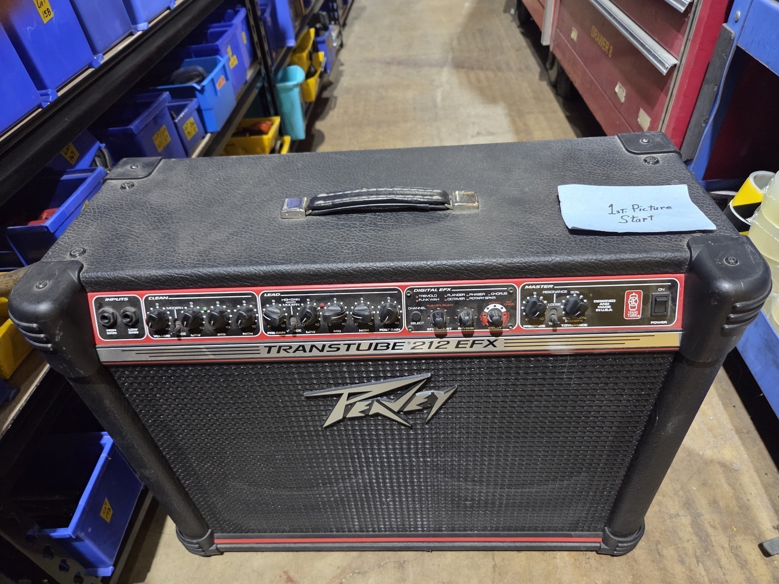 Peavey TransTube 212 EFX 2x12 Guitar Combo Amp Digital EFX Made USA