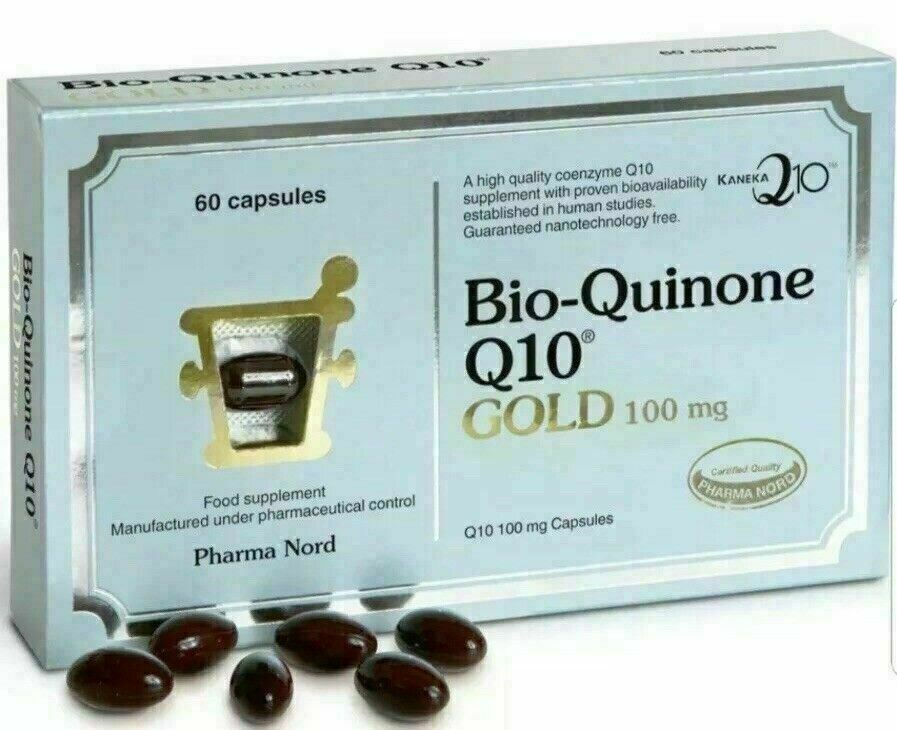 Pharma Nord Bio-Quinone Active Q10 Gold 100mg Capsules (60) BBE 01/2029