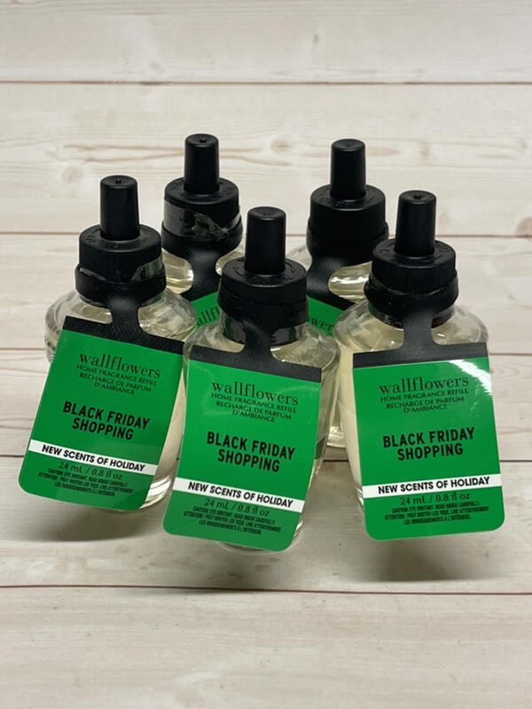 Bath & Body Works Black Friday Shopping Wallflowers Refills x5