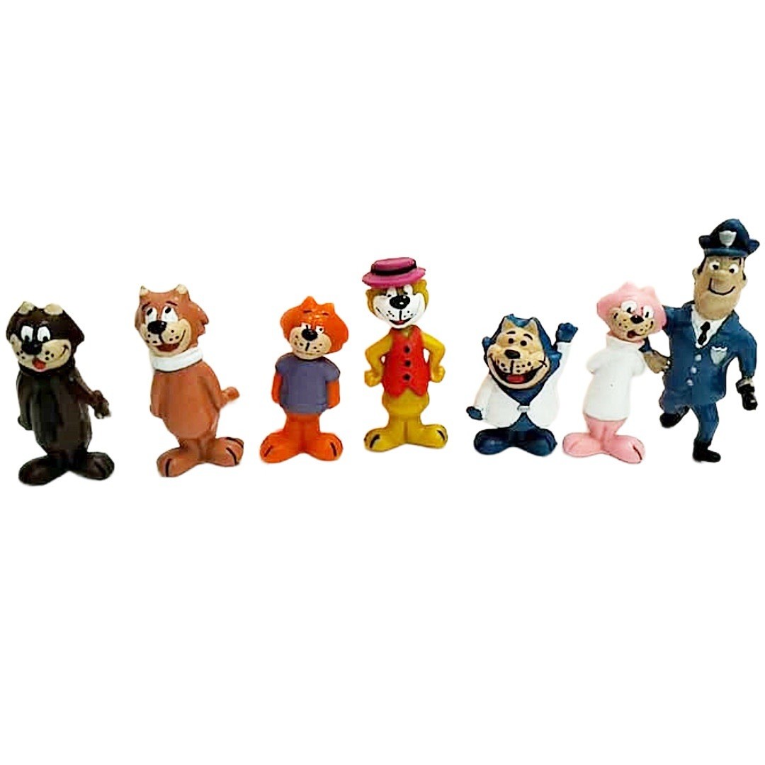 Pack 7 Hanna Barbera Top Cat Figures 4” Bootleg Mexican Figures New Pack 7 Hanna Barbera Top Cat Figures 4” Bootleg Mexican Figures New