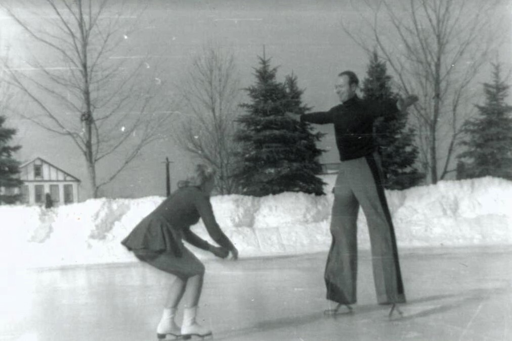 c1939 George Von Birgelen Original Stunt Stilt Skater Personal Photograph Lot c1939 George Von Birgelen Original Stunt Stilt Skater Personal Photograph Lot