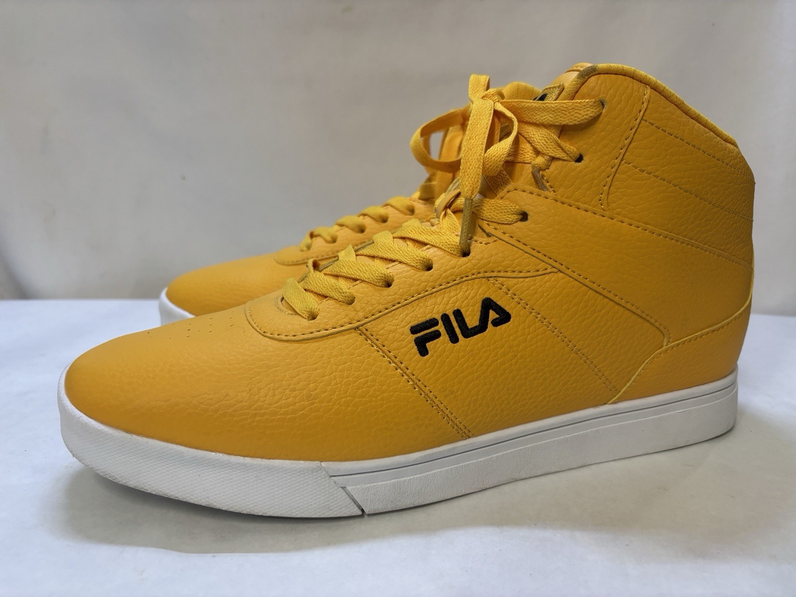 Fila Impress II Mid Mens Lifestyle Sneaker Yellow Street Size 11.5 1FM01153-701 Fila Impress II Mid Mens Lifestyle Sneaker Yellow Street Size 11.5 1FM01153-701