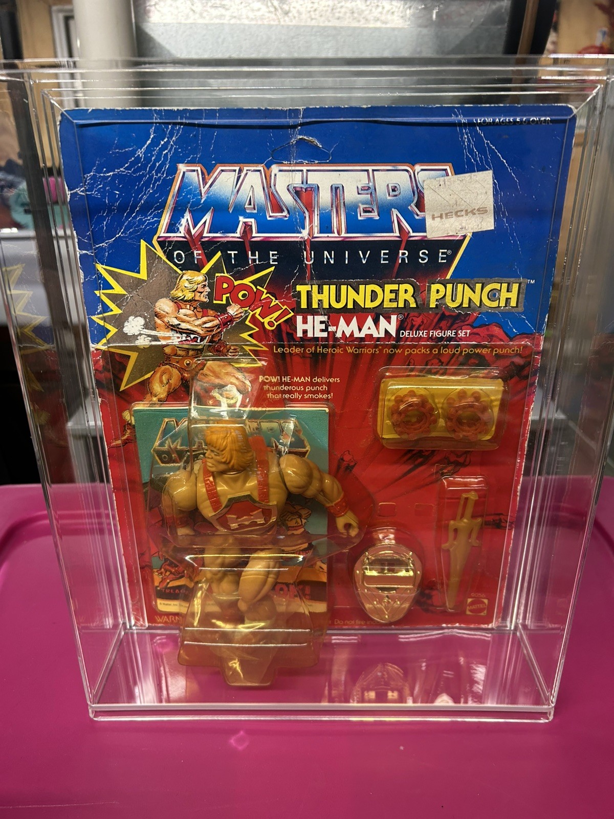 1984 He-man Masters of the Universe Thunder Punch He-man
