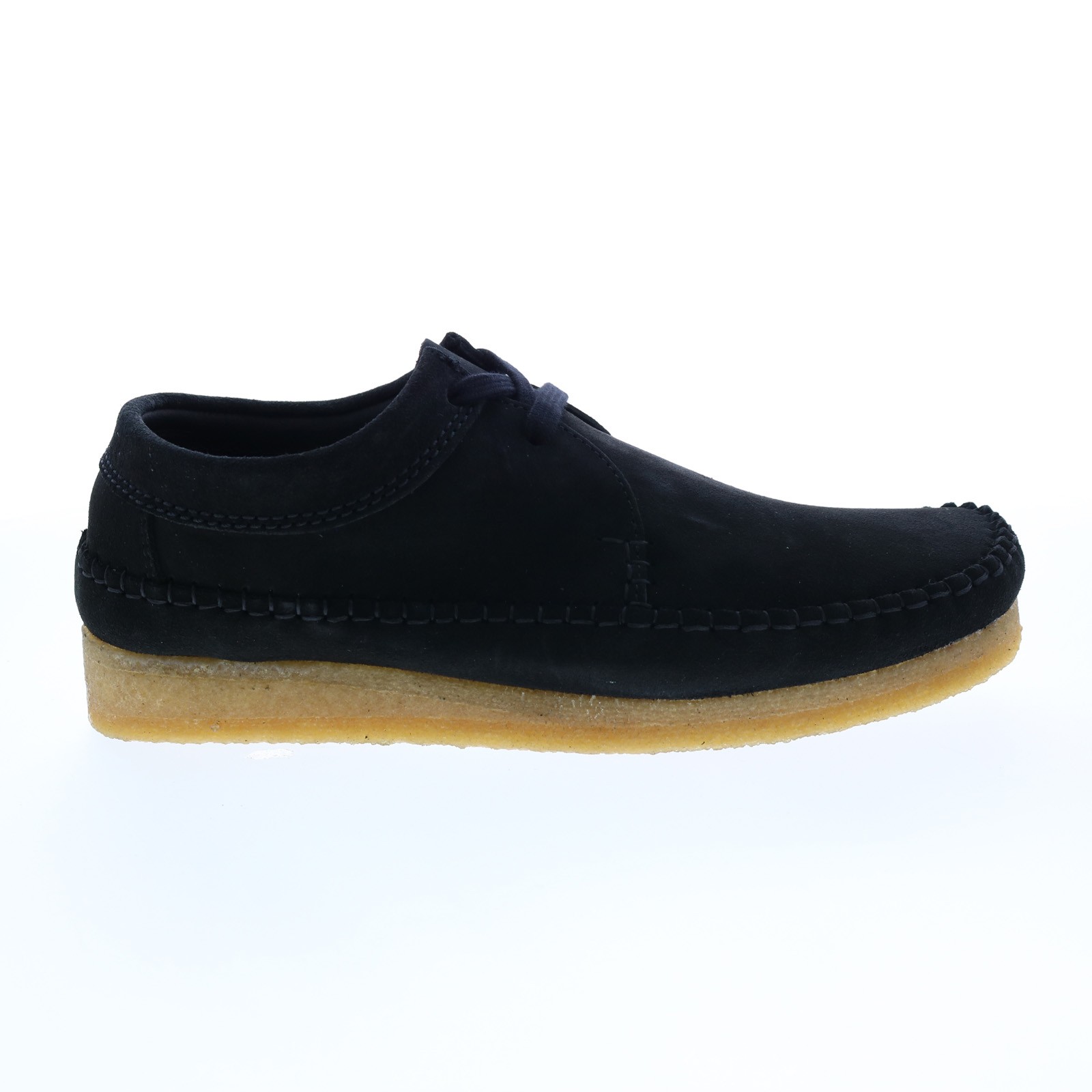 Clarks Weaver 26165081 Mens Black Suede Oxfords & Lace Ups Casual Shoes Clarks Weaver 26165081 Mens Black Suede Oxfords & Lace Ups Casual Shoes