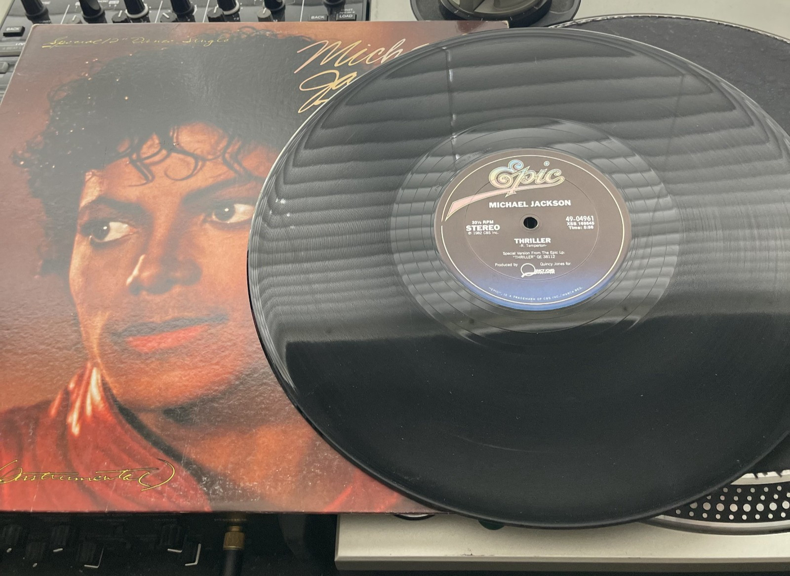 Michael Jackson – Thriller OG 1984 Press 12