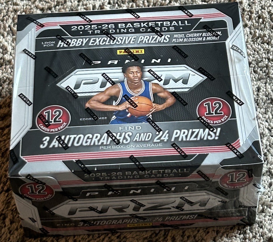 2025-26 Panini Prizm Basketball NBA Factory Sealed Hobby Box