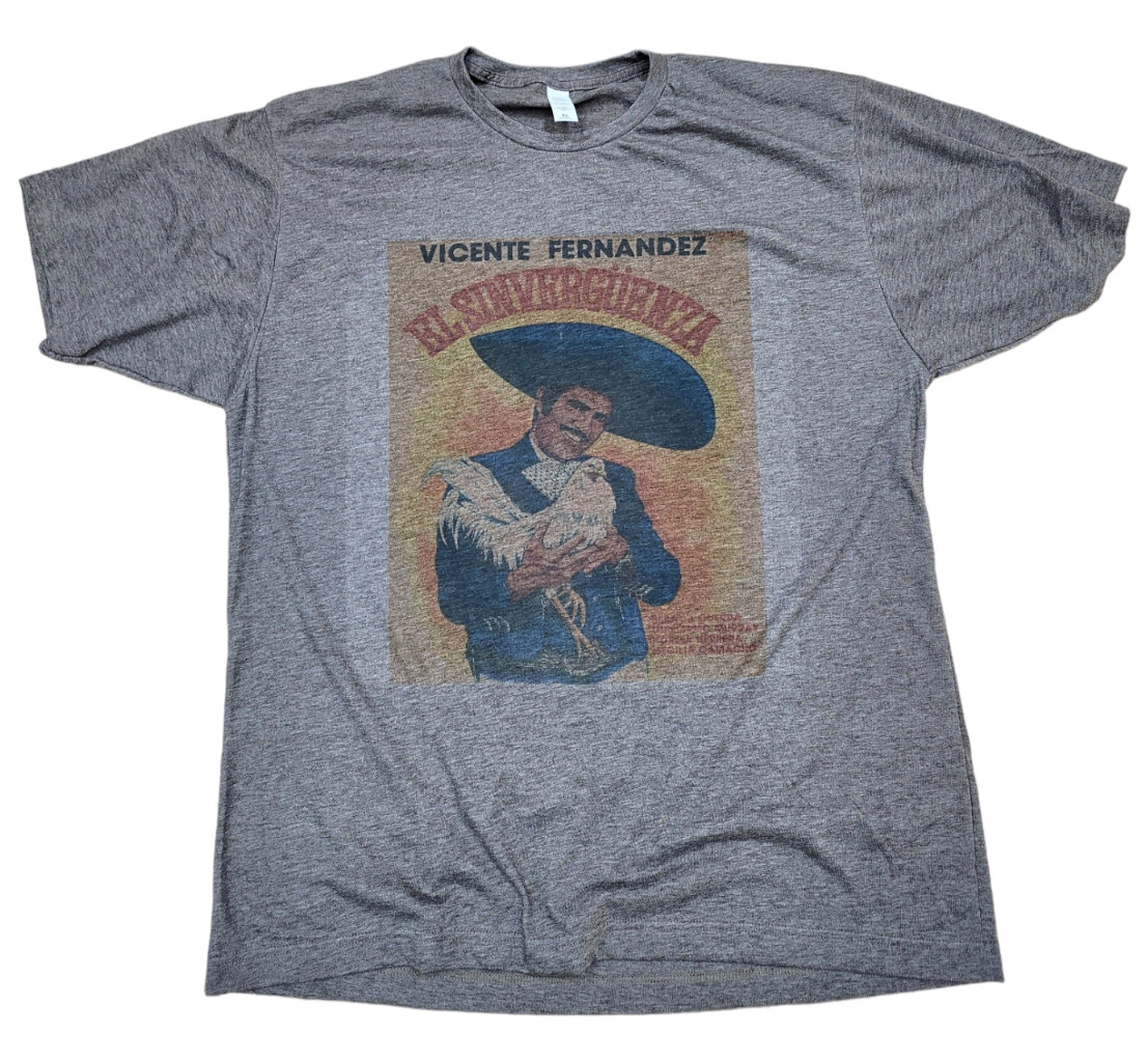 Vicente Fernandez Graphic Design T-shirt Retro Vintage Soft Style Gift Idea Vicente Fernandez Graphic Design T-shirt Retro Vintage Soft Style Gift Idea