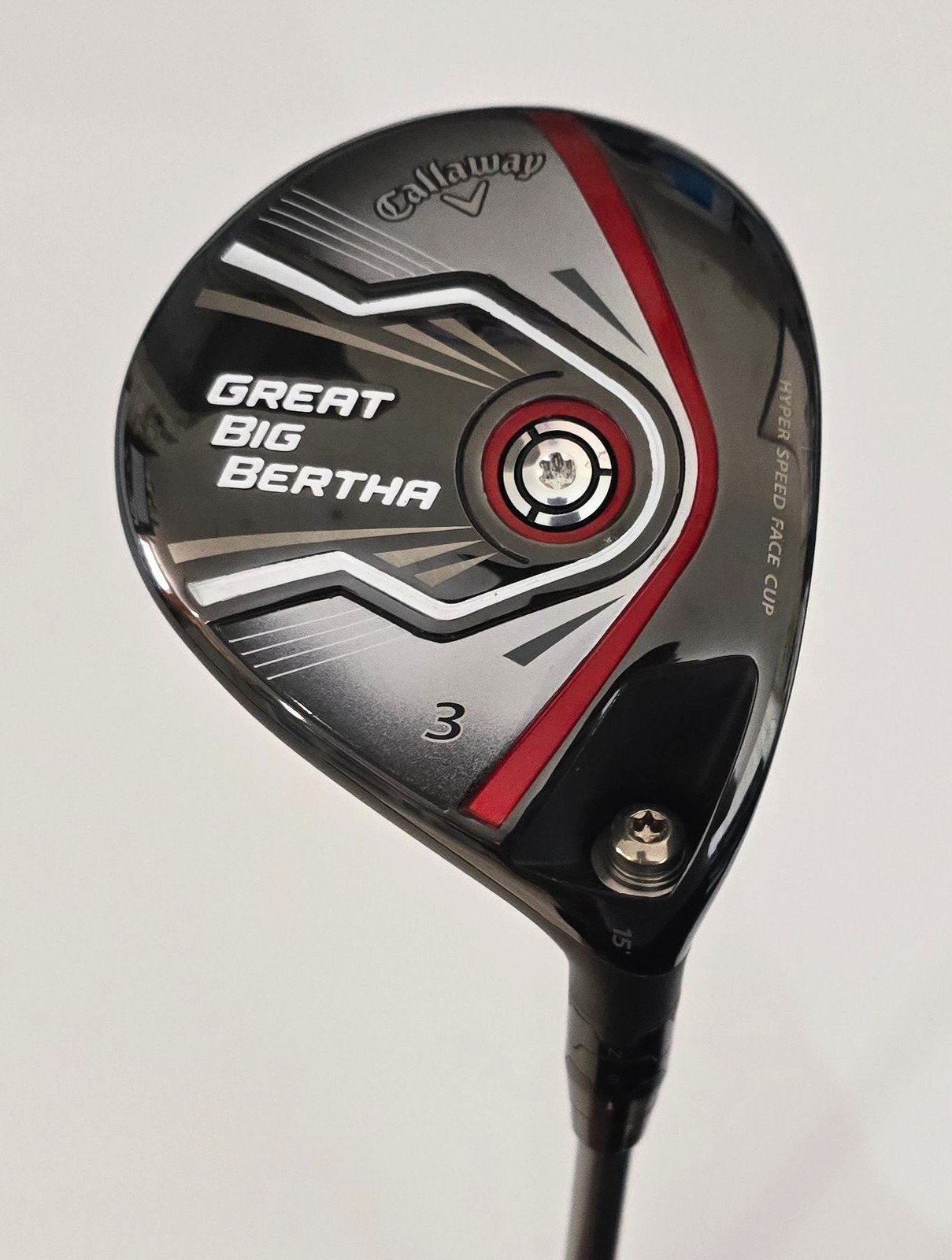MINT 2015 Callaway Great Big Bertha 3 Wood 15* / Kuro Kage Regular Flex Shaft MINT 2015 Callaway Great Big Bertha 3 Wood 15* / Kuro Kage Regular Flex Shaft