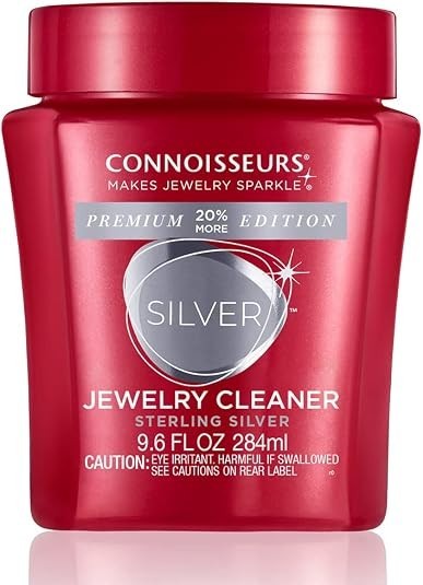 **CONNOISSEURS Premium Edition Jewelry Cleaner, 9.6 oz – Fine, Silver & Delicate