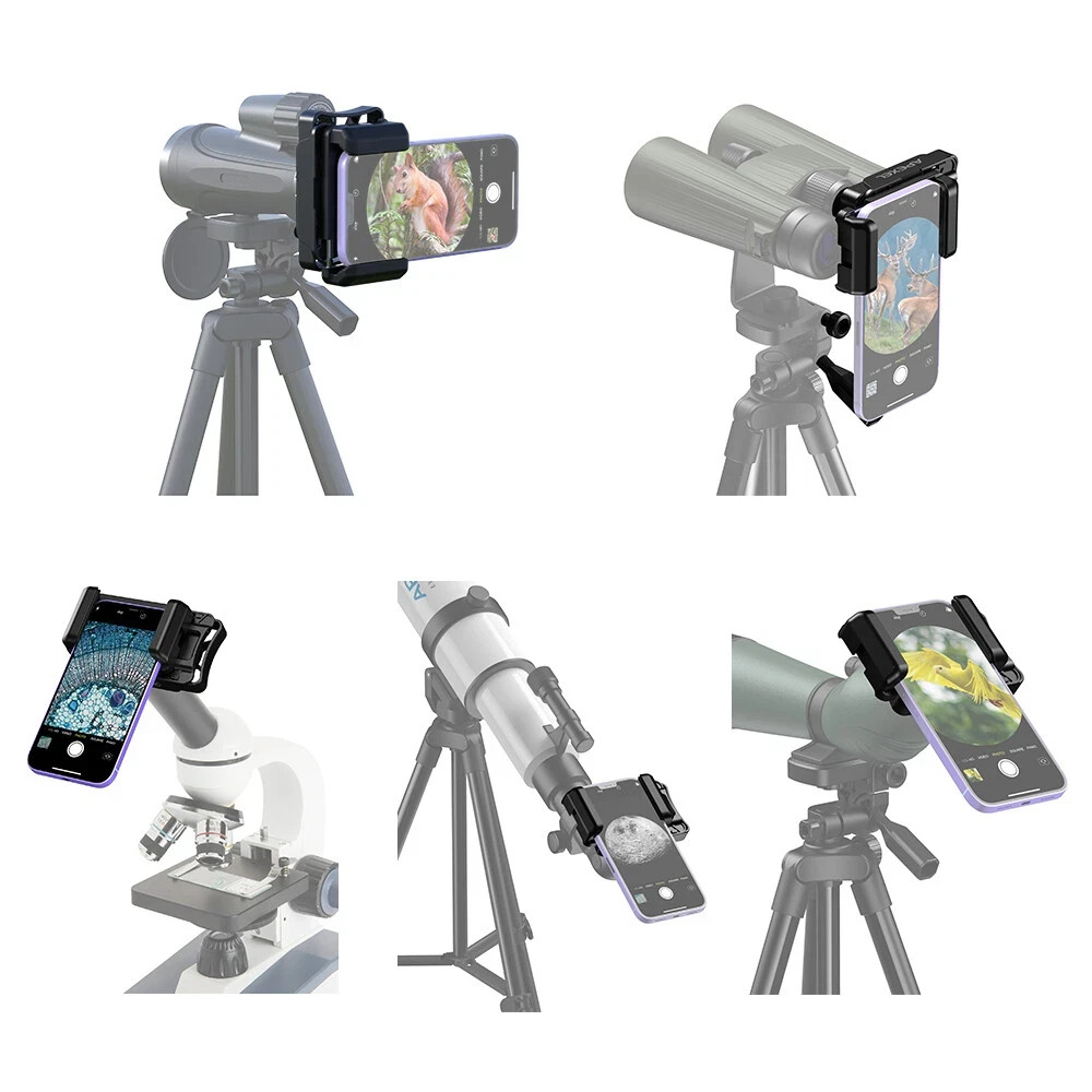Universal Hunting Phone Scope Adapter for Spotting Scope Binocular Monocular