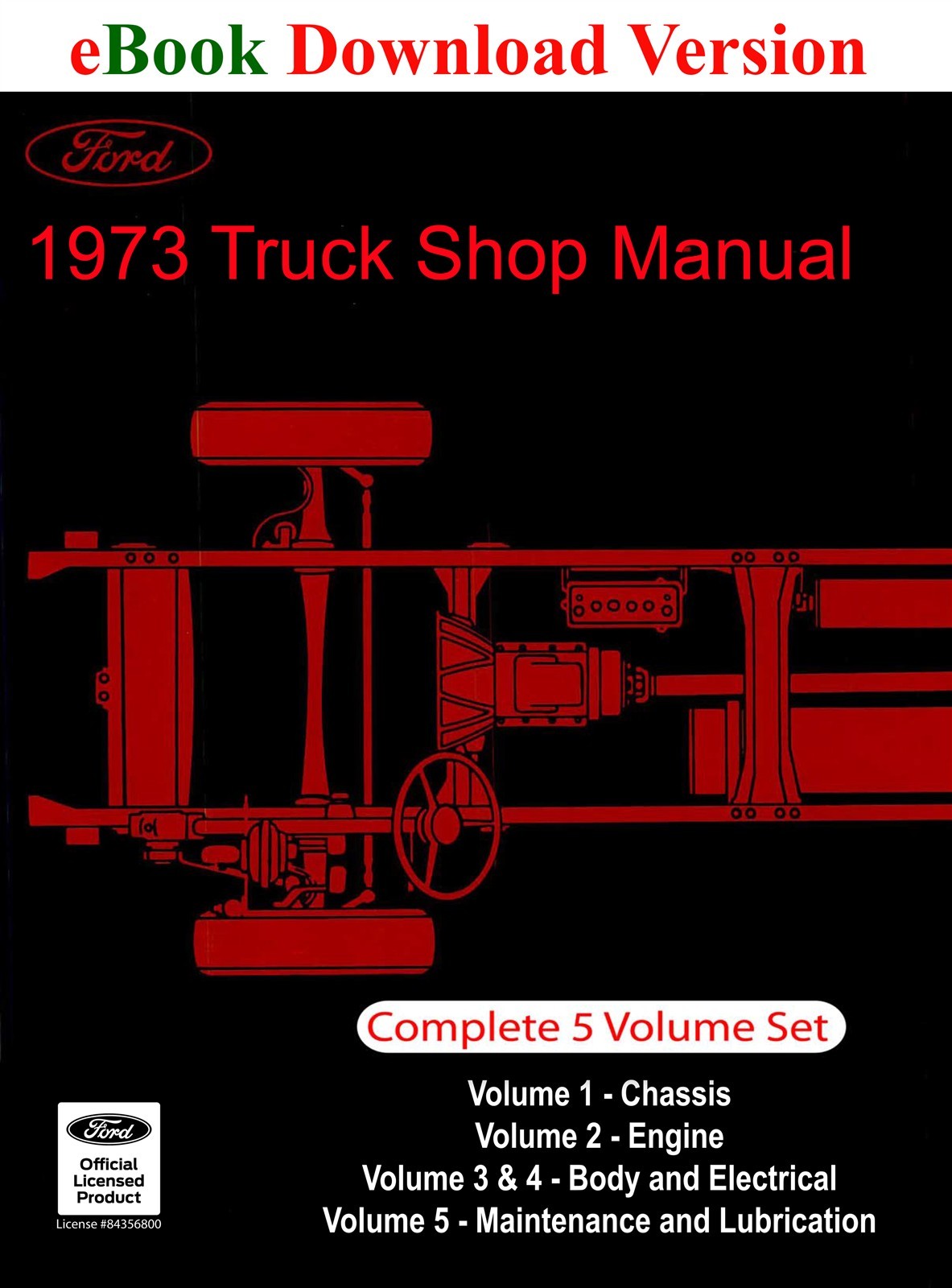 1973 Ford Truck Shop Manual (eBook Download)