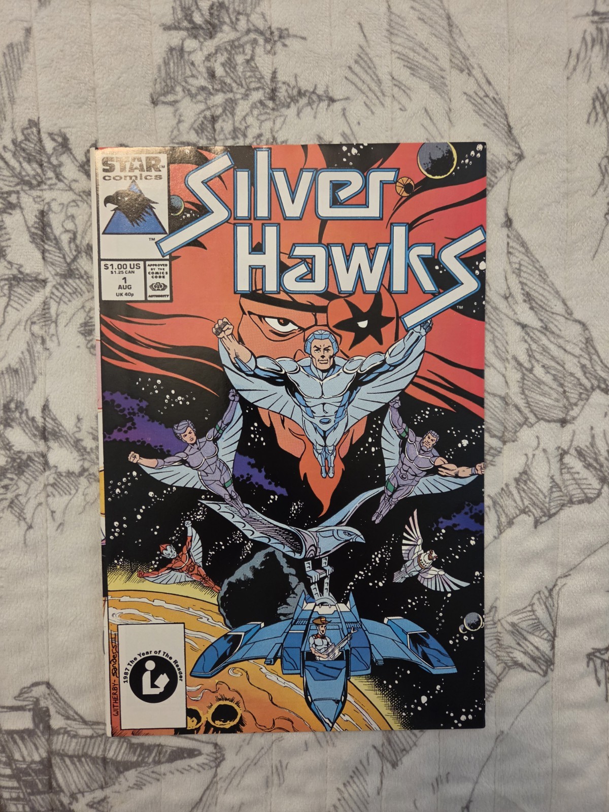 SILVER HAWKS #1 STAR Comics 1987 NM 1st appearance of Silverhawks in comics HTF SILVER HAWKS #1 STAR Comics 1987 NM 1st appearance of Silverhawks in comics HTF
