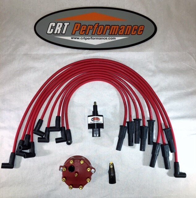 NEW DODGE RAM, DAKOTA, DURANGO 5.2-5.9 V8 MAGNUM 45K VOLT TUNE UP KIT - RED