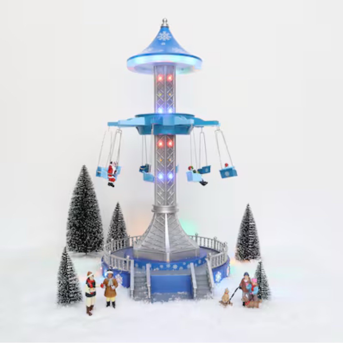 Carole Towne Amusement Park Ride Christmas Village Nolan's Winter Tempest 2025 Carole Towne Amusement Park Ride Christmas Village Nolan's Winter Tempest 2025