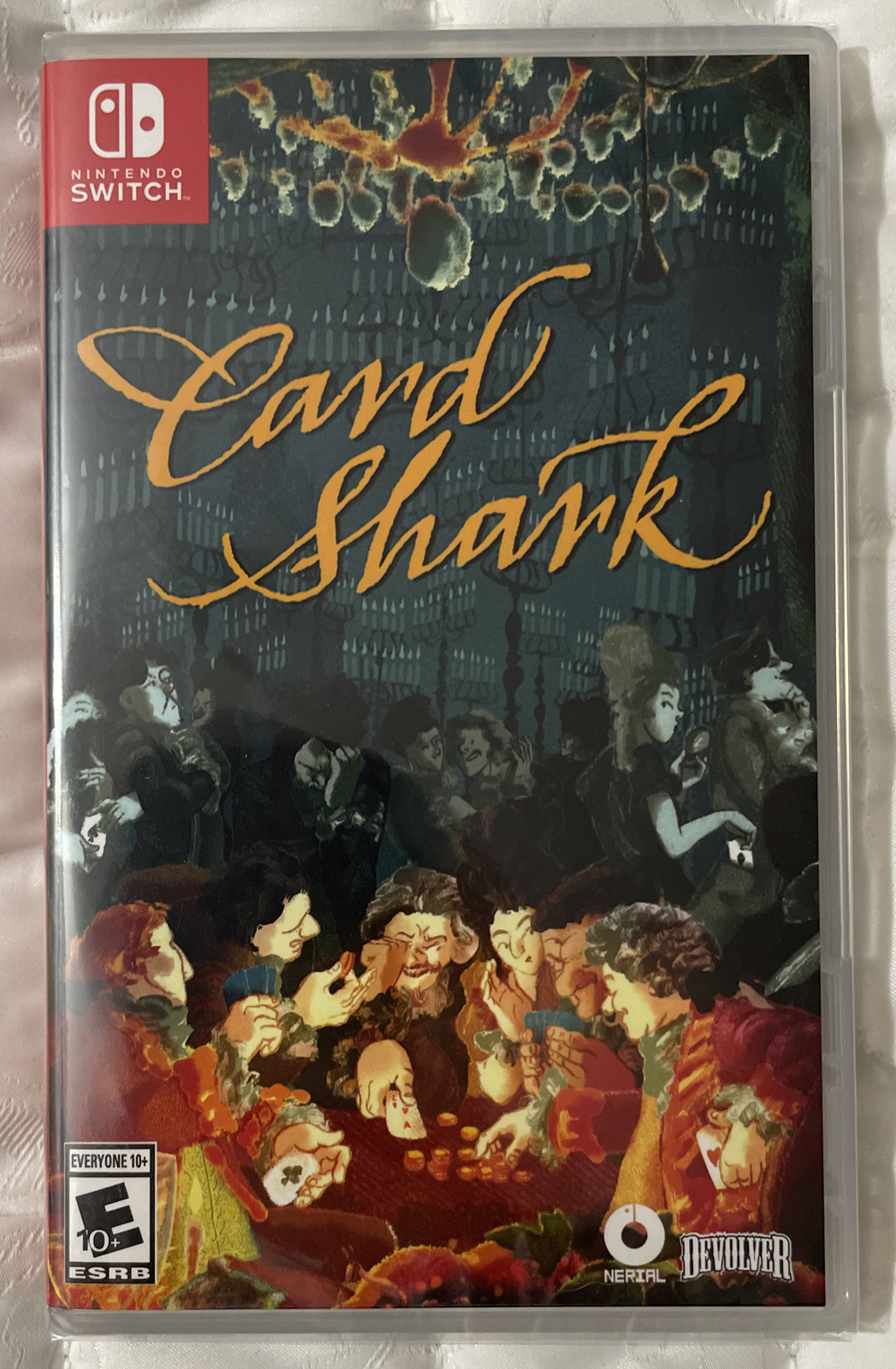 Card Shark Nintendo Switch Variant Cover Devolver Special Reserve Games Sealed