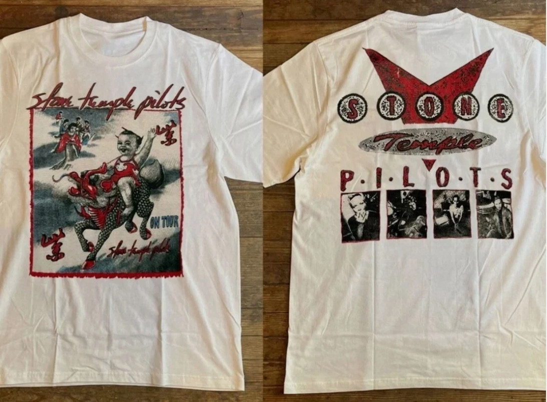 Rare Stone Temple Pilots On Tour 1994 T-Shirt