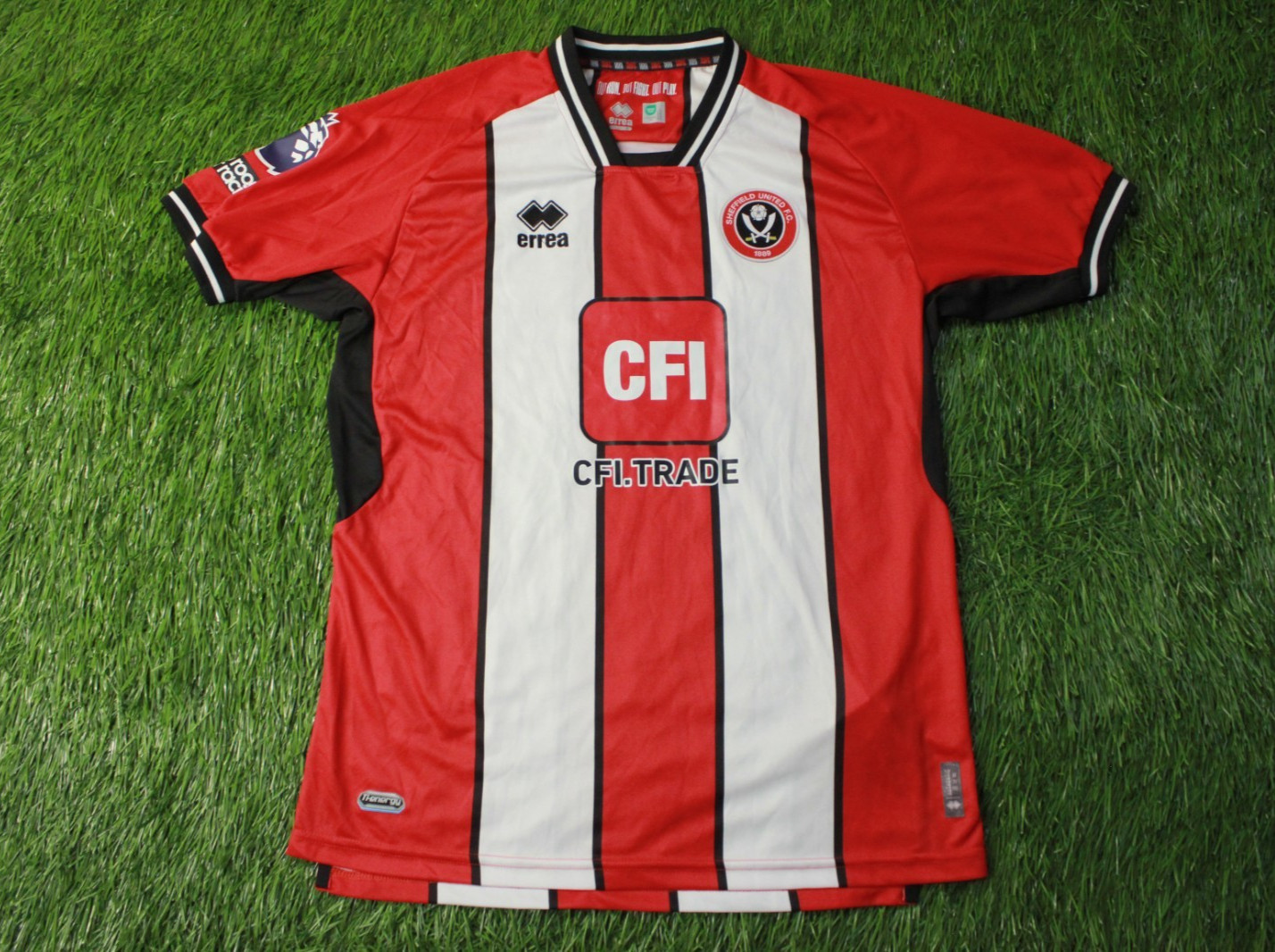 SHEFFIELD UNITED 2023/2024 FOOTBALL MEN SHIRT JERSEY HOME ERREA ORIGINAL SIZE L