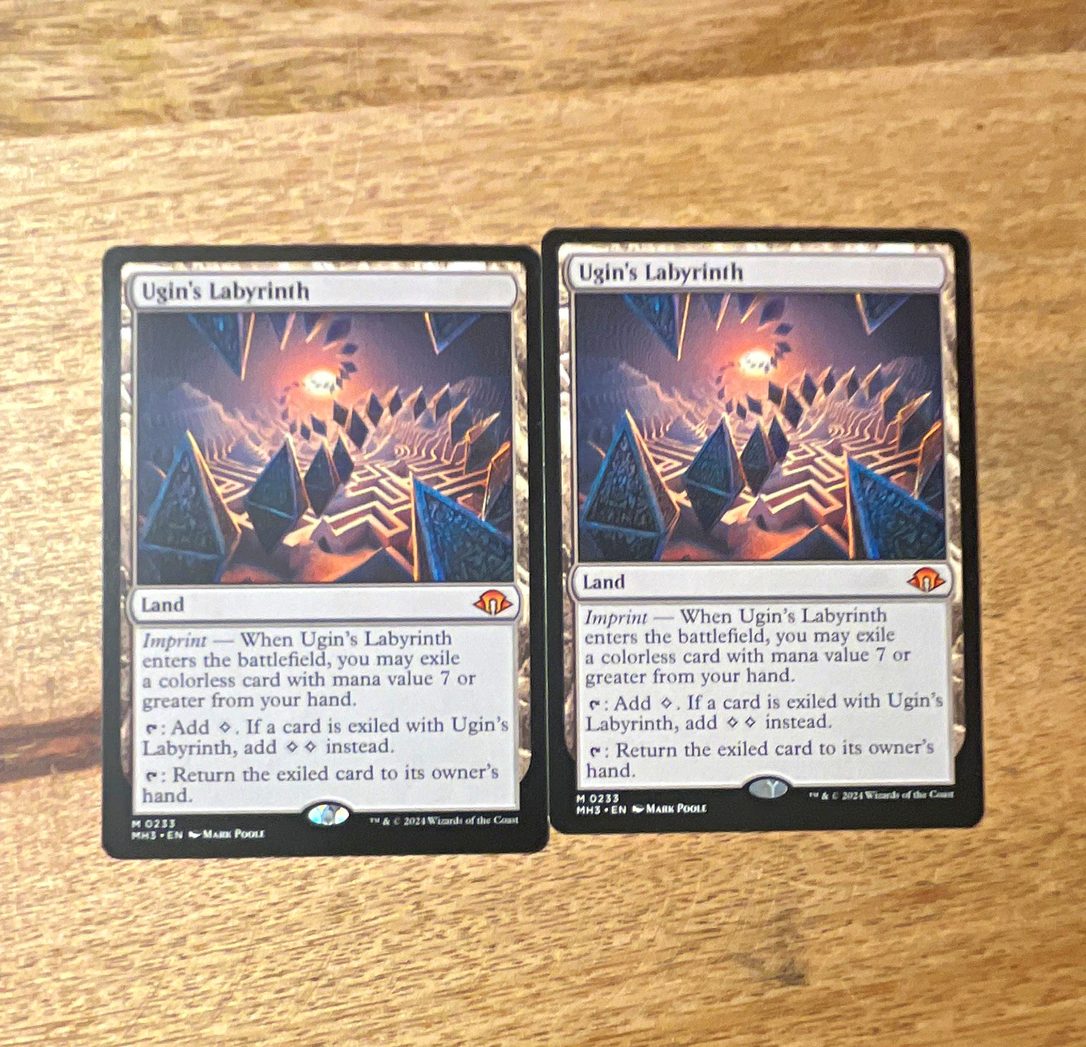 Ugin's Labyrinth x2 MH3 Modern Horizons 3 MTG Land Regular English #0233