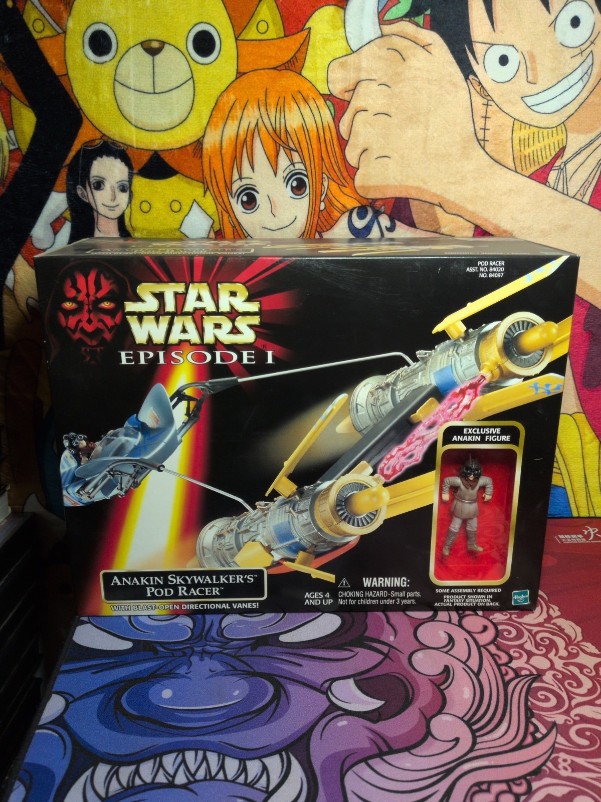 Vintage Star Wars Episode 1 Anakin Skywalkers Pod Racer Figure New Sealed 1999 Vintage Star Wars Episode 1 Anakin Skywalkers Pod Racer Figure New Sealed 1999