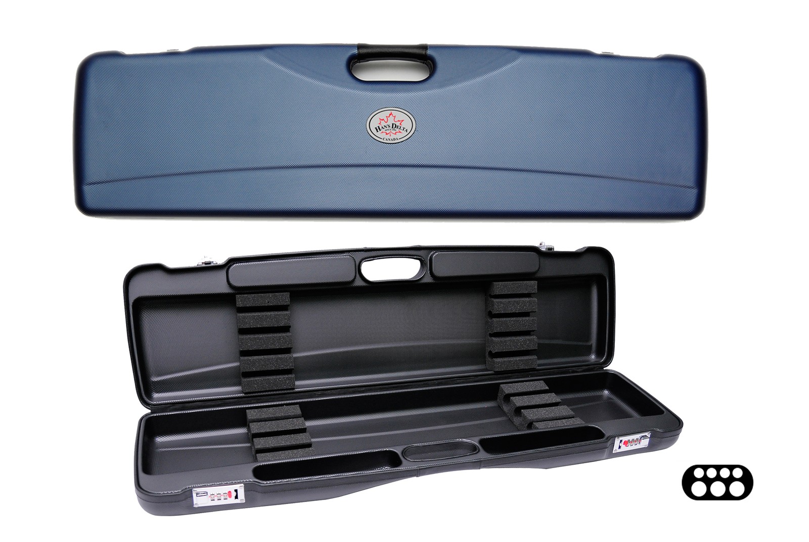 Delta 3x4 BLUE COLUMBIA Case - Hardshell LONGONI NO - Locking Pool Cue Case Delta 3x4 BLUE COLUMBIA Case - Hardshell LONGONI NO - Locking Pool Cue Case
