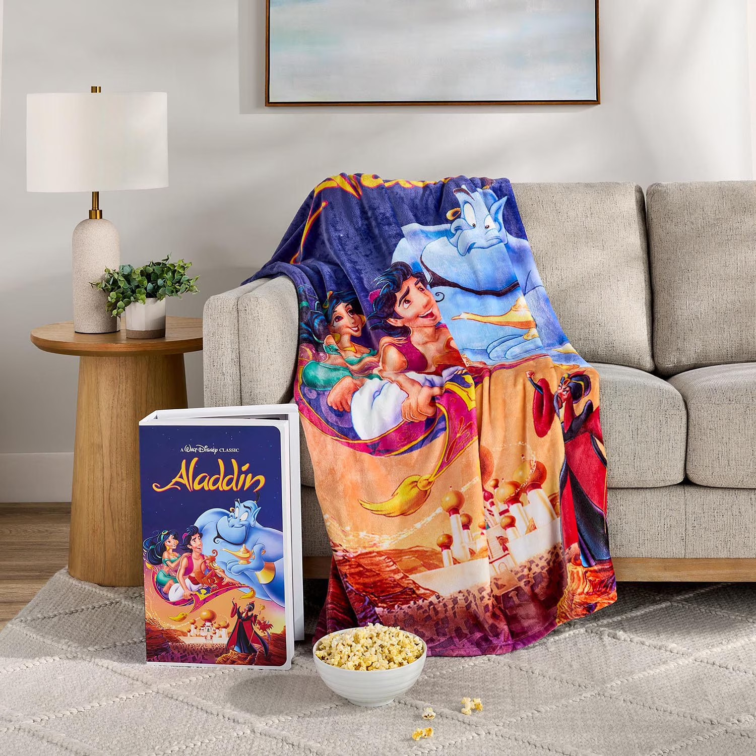 Disney Classic VHS Boxed Silk Touch Throw 50\