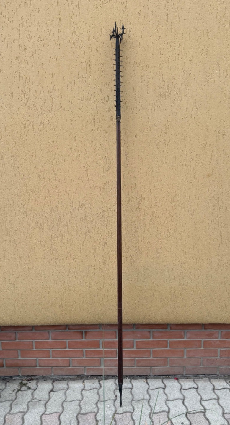 Antique Japanese Sodegarami Edo Period Samurai Weapon Capture Pole Tool Rare Antique Japanese Sodegarami Edo Period Samurai Weapon Capture Pole Tool Rare