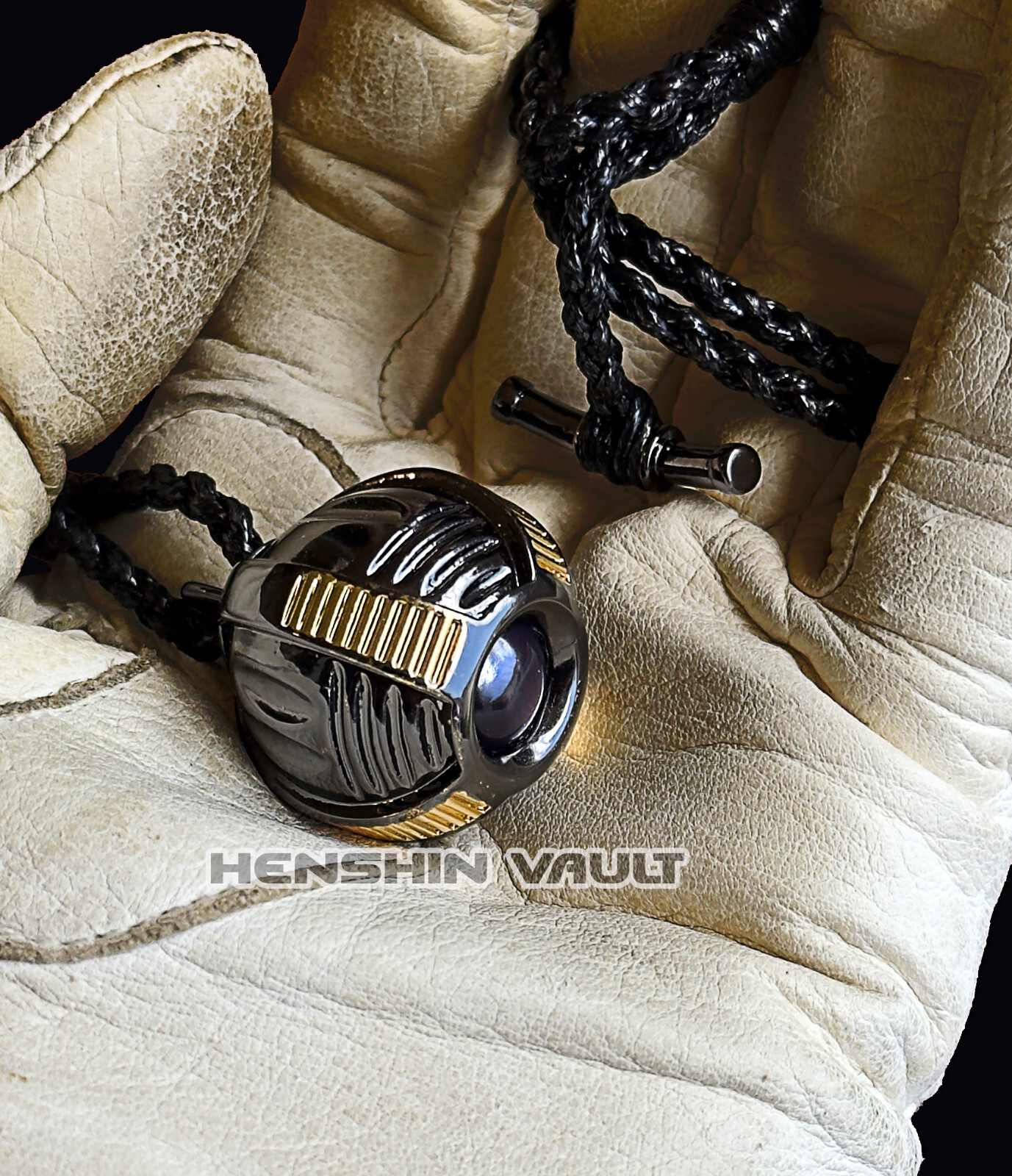 Power Rangers Ninja Storm samurai metal amulet prop replica morpher Hurricanger