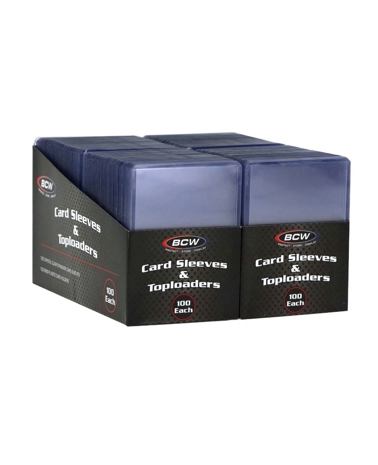 BCW 200 Count Card Sleeve and Toploader Combo Pack BCW 200 Count Card Sleeve and Toploader Combo Pack
