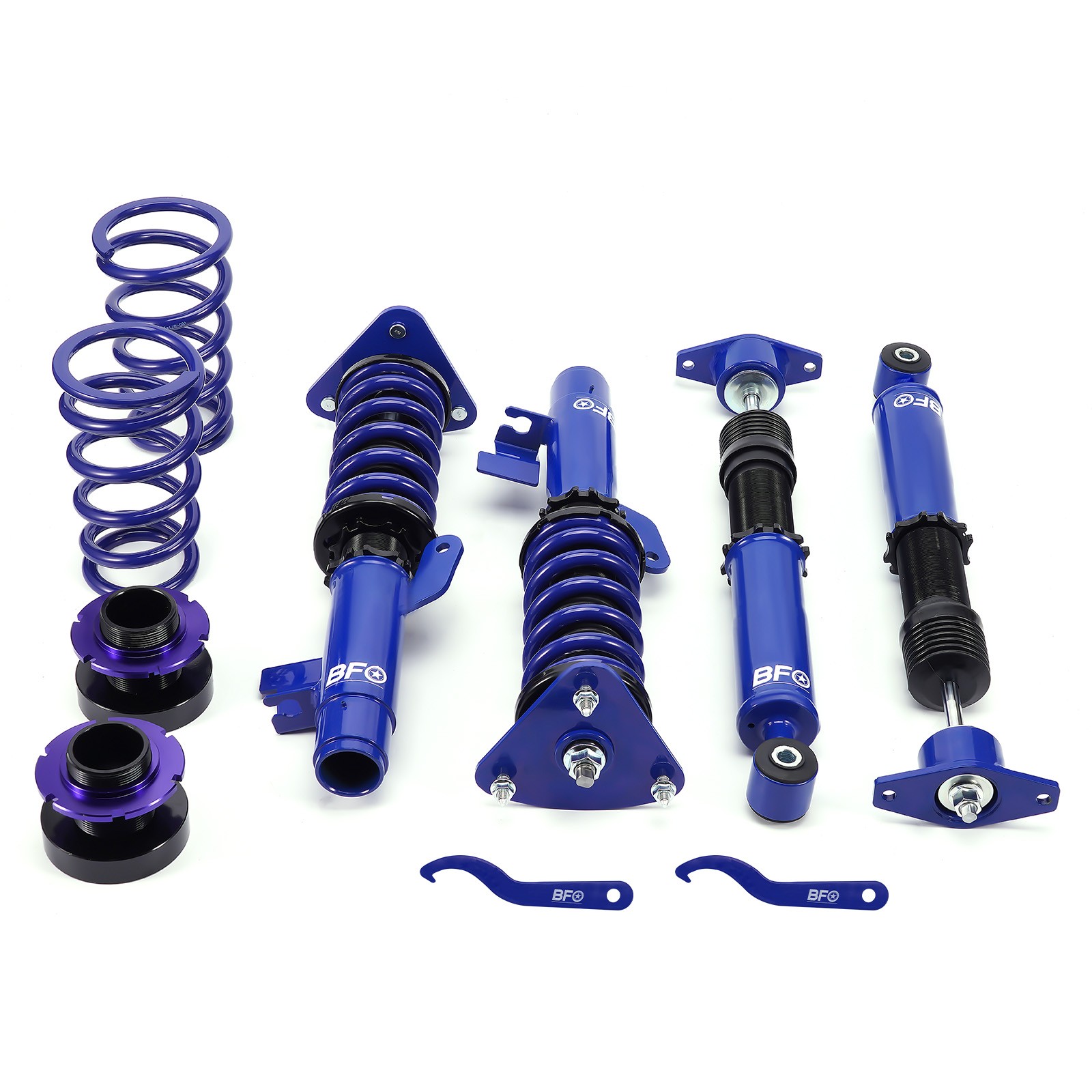 BFO Street Coilover Kit For Mazda 3 2004-2013 Adj. Height Struts Shock Springs