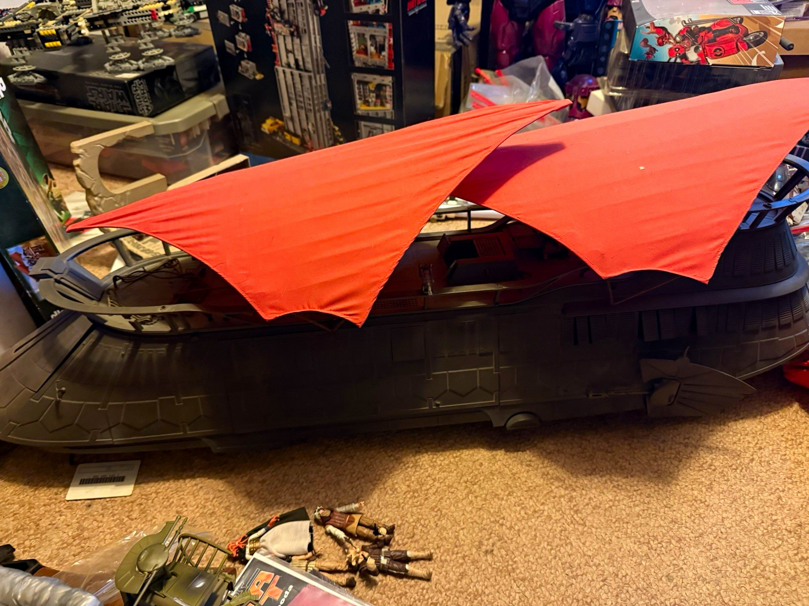 Star Wars Haslab Jabbas Sail Barge 3.75” Vintage Collection Star Wars Haslab Jabbas Sail Barge 3.75” Vintage Collection