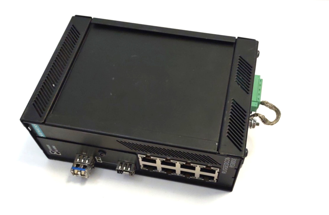 Siemens Ruggedcom RS900G Managed Ethernet Switch RS900G-HI-P-2SFP-XX