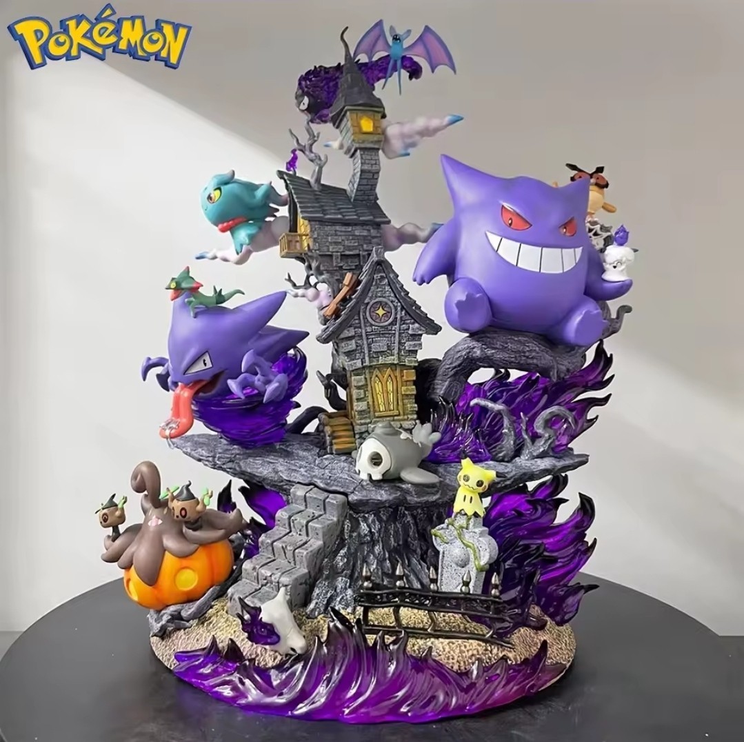 Pokemon Figure Gengar Toy Collection Ectoplasma Decoration 31cm Pokemon Luxury