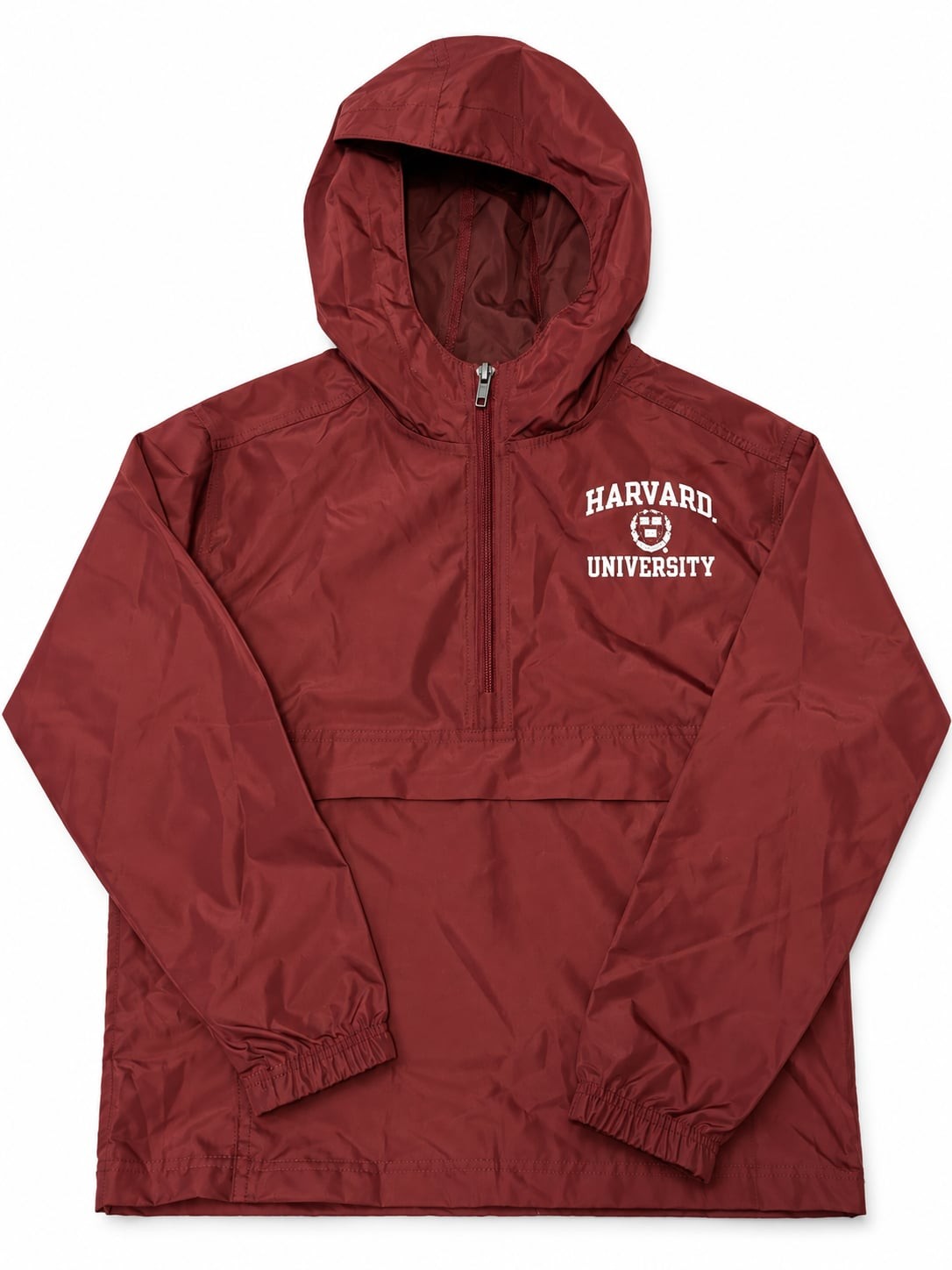 Youth Male 7-8 yrs Harvard University Crimson Anorak Windbreaker Jacket Youth Male 7-8 yrs Harvard University Crimson Anorak Windbreaker Jacket